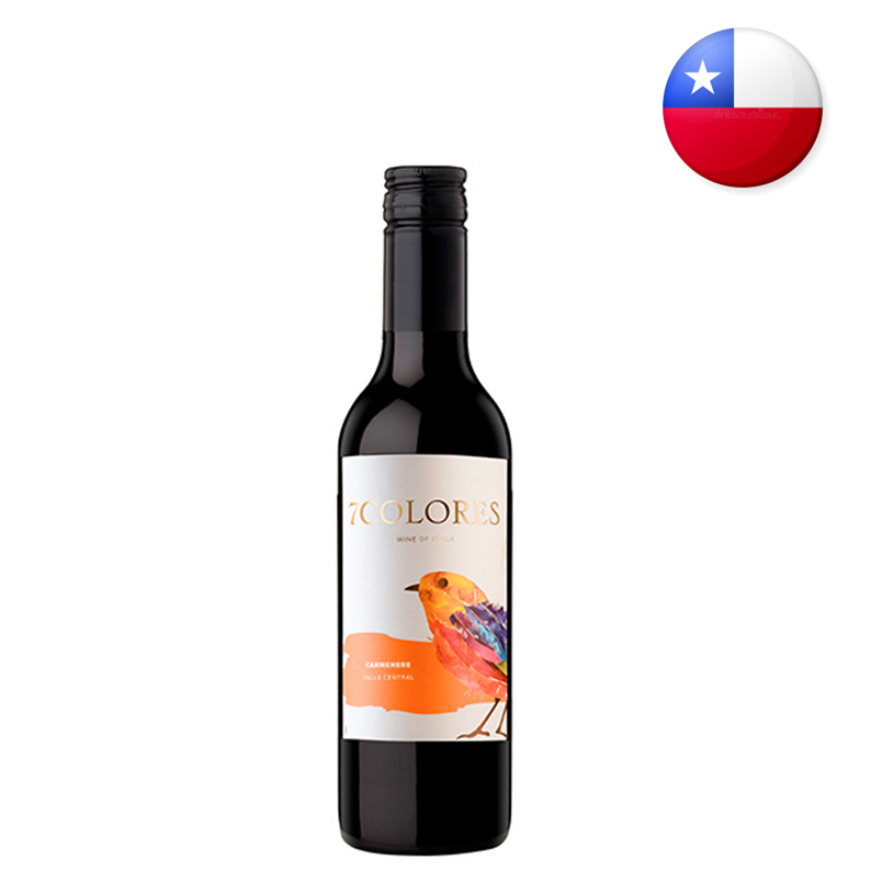 Vino 7 Colores Carmenere 375ml