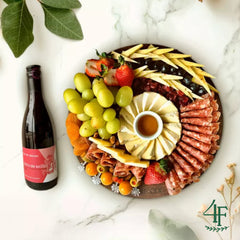 Tabla Premium + Vino Francés